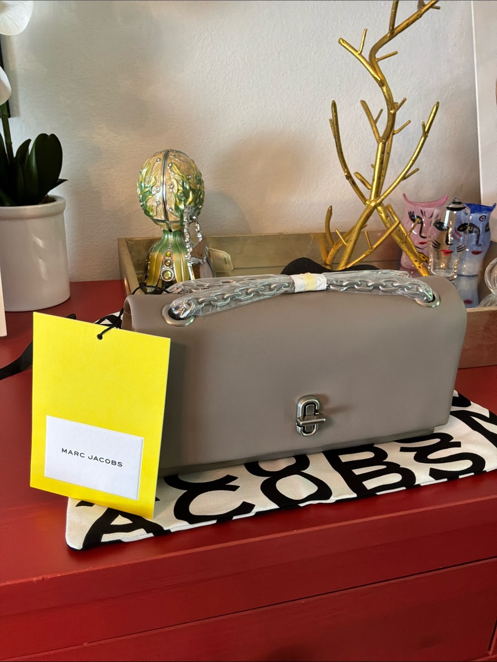 Marc Jacobs The Dual Chain Mini Bag.